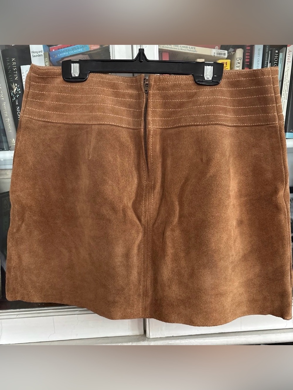 Free People Suede Pocket Mad Love Mini Skirt - Picture 4 of 9
